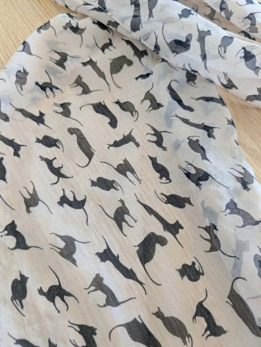 🐱 Cats Chiffon Scarf